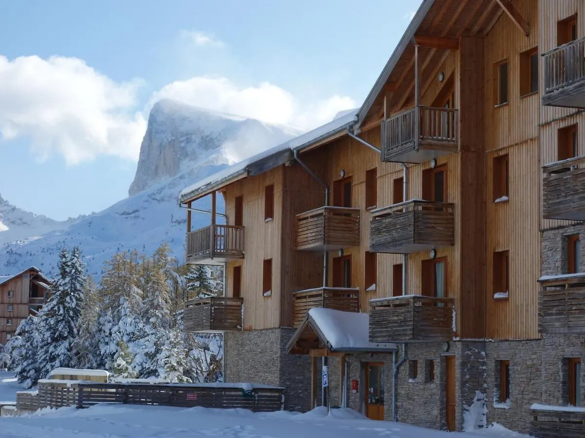 Charmante Residence Avec Piscine Chauffee A 300M Des Pistes - 4 Pieces Pour 8 Personnes A Superdevoluy - Fr-1-504-431 Апартаменты
